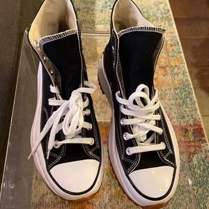 Brand new never been worn converse high top platform